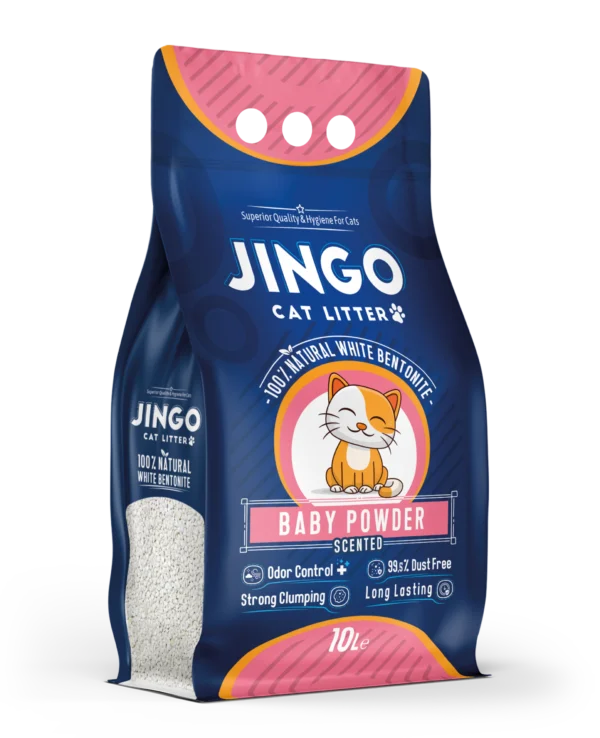 żwirek Baby Powder 10L JINGO